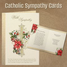 Simpatia de Natal católica Condolence Poinsettia