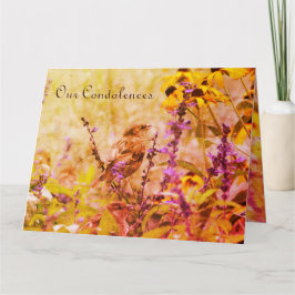 Cartão Simpatia de Pássaros Pequenos