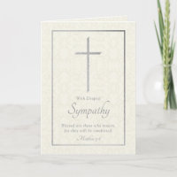 Simpatia Elegante de Foil Silver Cross