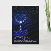 Simpatia Obrigado Luz de Vela Azul e Bandeira