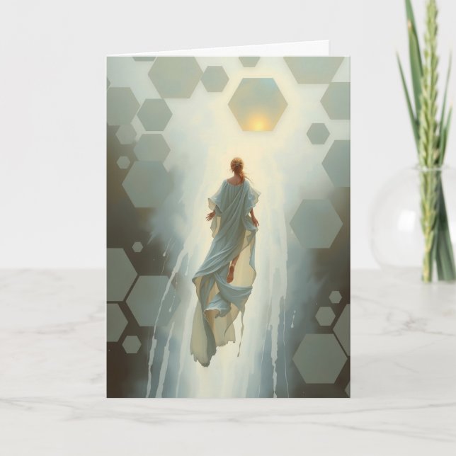 Cartão Simpatia (perda da mãe) (Frente)