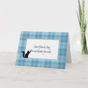 Cartão Simpatia por perda de gatinho