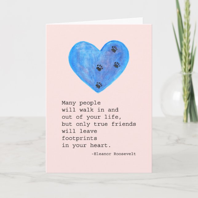 Cartão Simpatia por perda de gato, desculpe por compaixão (Frente)