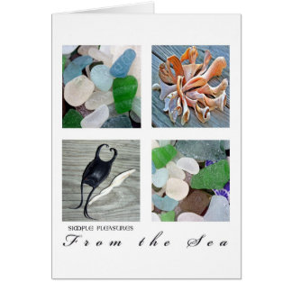 Cartão SimplePleasuresDo Mar