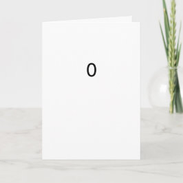 Cartão Simples Amizade Divertida Minimalista