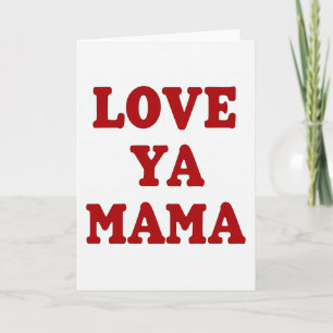 Cartão Simples de Amor para a Mamãe