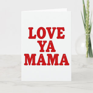 Cartão Simples de Amor pela Mamãe com Efeito de De
