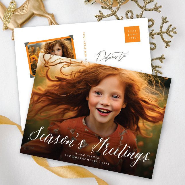 Cartão simples do feriado do roteiro dos (Criador carregado)