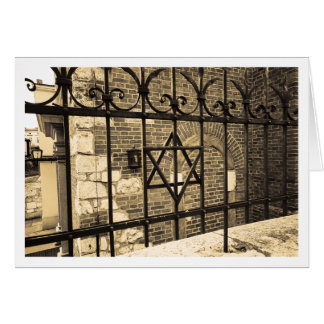 Cartão Sinagoga em Kazimierz