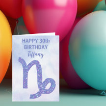 Sinal de Áries Bonito Personalizado de Aniversário
