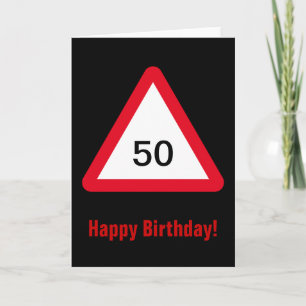 Cartão Sinal de Atenção: 50º Aniversário