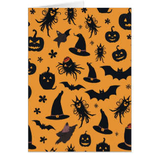 Cartão Sinal de Halloween