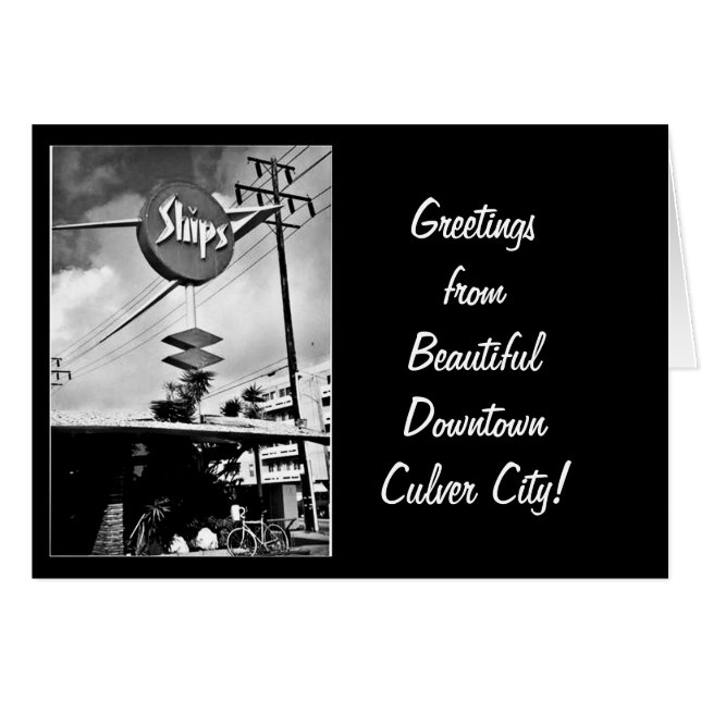 Cartão "Sinal de Navios" (Frente Horizontal)