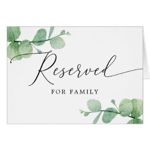 Cartão Sinal de Reserva Casamento Elegante no Jardim de