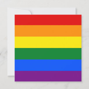Cartão Sinalizador arco-íris (LGBT)