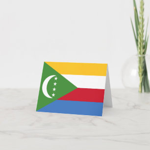 Cartão Sinalizador Comores