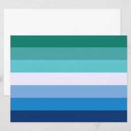 Cartão Sinalizador de Gay Men (Símbolo LGBT) (Orgulho gay