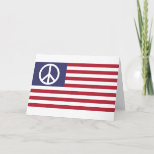 Cartão Sinalizador de Paz dos Estados Unidos