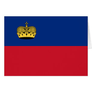 Cartão Sinalizador Liechtenstein