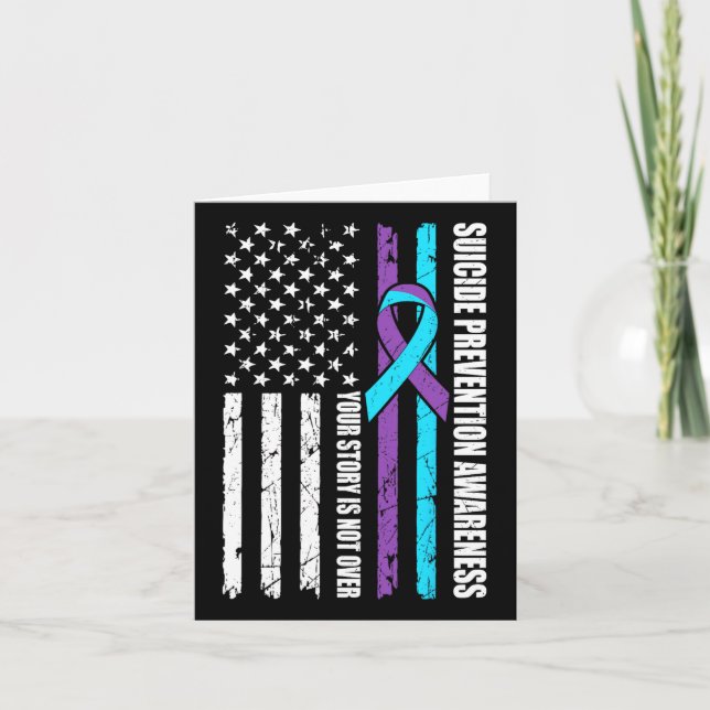 Cartão Sinalizador Mês De Sensibilização Para A Prevenção (Frente)