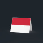 Cartão Sinalizador Mônaco<br><div class="desc">Produtos de Sinalizador Mundial Personalizáveis - Sinta-se livre para adicionar seu próprio texto.</div>