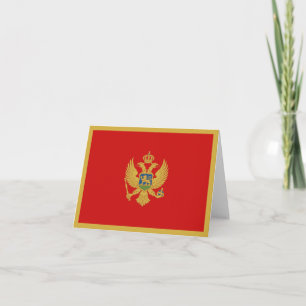 Cartão Sinalizador Montenegro Notecard