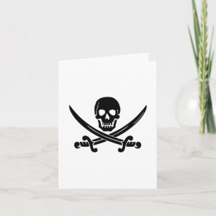 Cartão Sinalizador Pirate