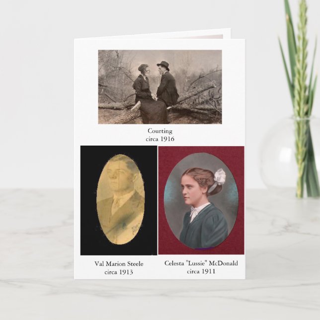 Cartão Sindicato da Família Steele (Frente)