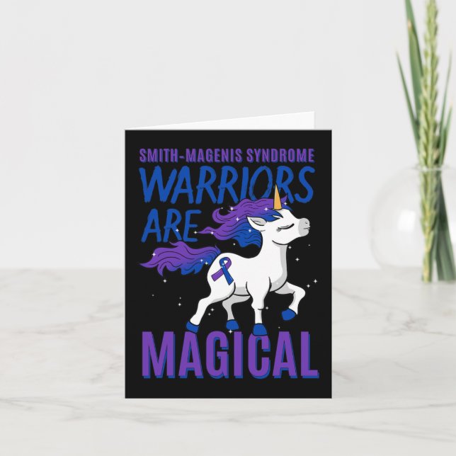 Cartão Síndrome de Smith-magenis Perturbação do Desenvolv (Frente)