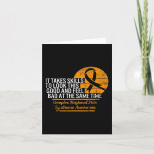 Cartão Síndrome Regional Complexa de Dor Consciencializaç