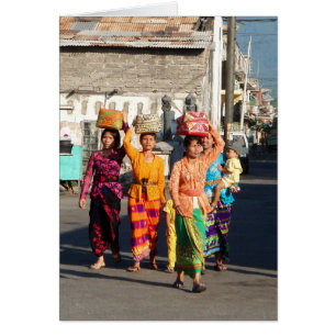 Cartão Singaraja Bali, Indonésia