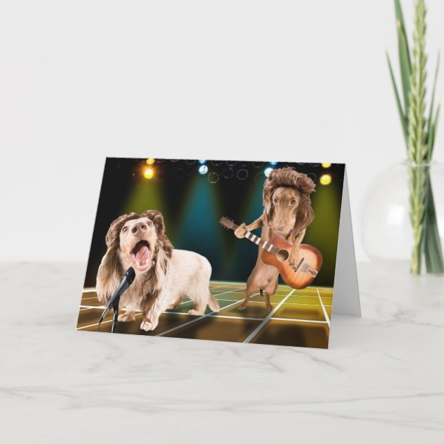 Cartão singers (Frente)