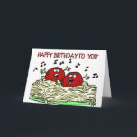 CARTÃO "SINGING MEATBALL" JUST FOR "YOUR" BIRTHDAY<br><div class="desc">YOU ARE "SO SPECIAL" THAT YOU ARE RECEIVING THESE "SINGING MEATBALLS" FOR YOUR BIRTHDAY!</div>