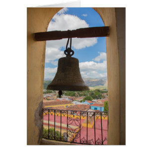 Cartão Sino em uma torre de igreja, Cuba