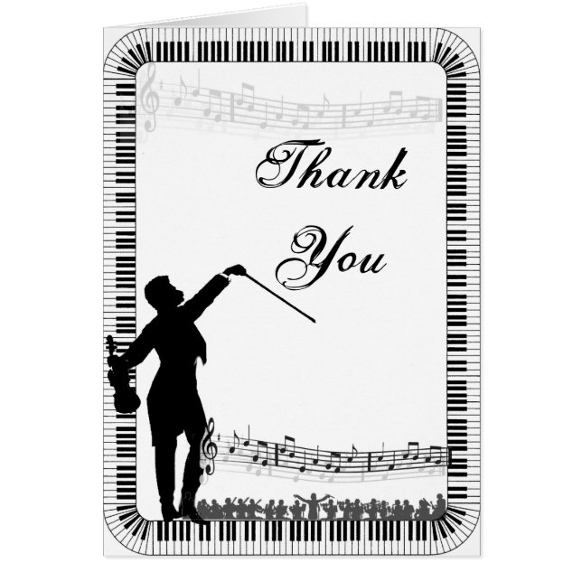 Cartão Sinta a música_ (Frente)