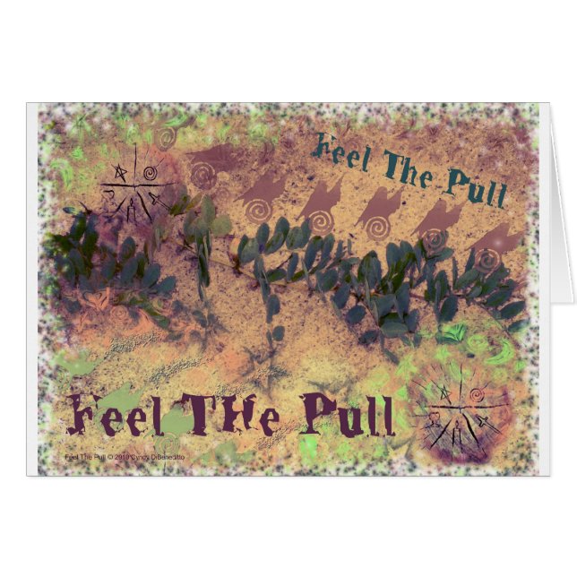 Cartão Sinta a tração (Frente Horizontal)