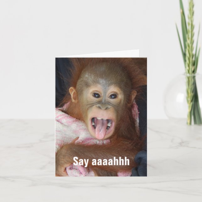 Cartão Sinta-Se Melhor Logo Diga Aaahh (Frente)