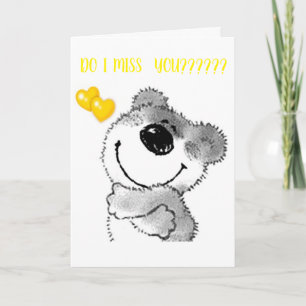 CARTÃO SINTO FALTA DE SEU ***ABRAÇOS E BEIJOS*** E EU SIN