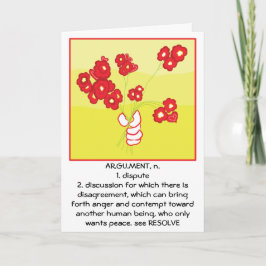 CARTÃO "SINTO MUITO"