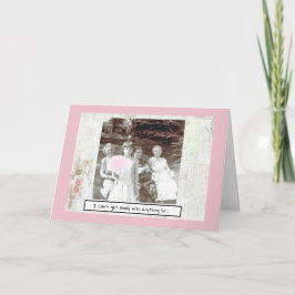 Cartão Sinto muito, Card