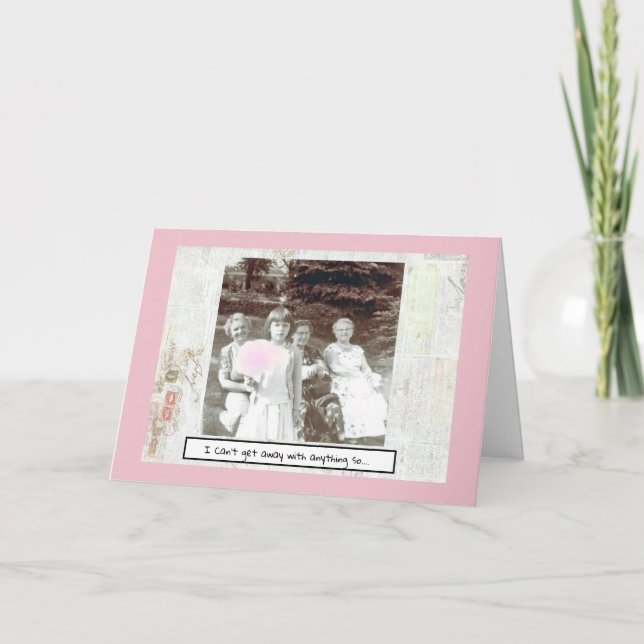 Cartão Sinto muito, Card (Frente)