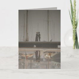 Cartão — sinto sua falta / indo embora