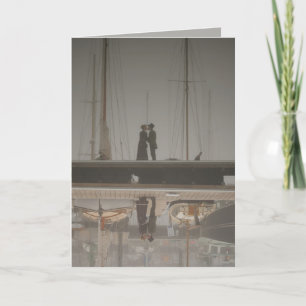 Cartão — sinto sua falta / indo embora