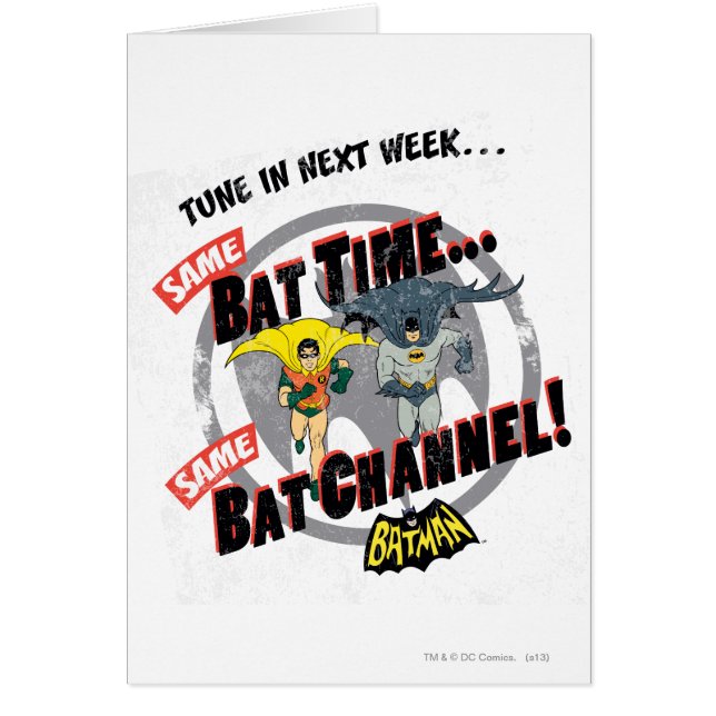 Cartão Sintonizar no Gráfico da Próxima Semana (Frente)