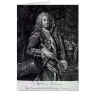 Cartão Sir William Johnson