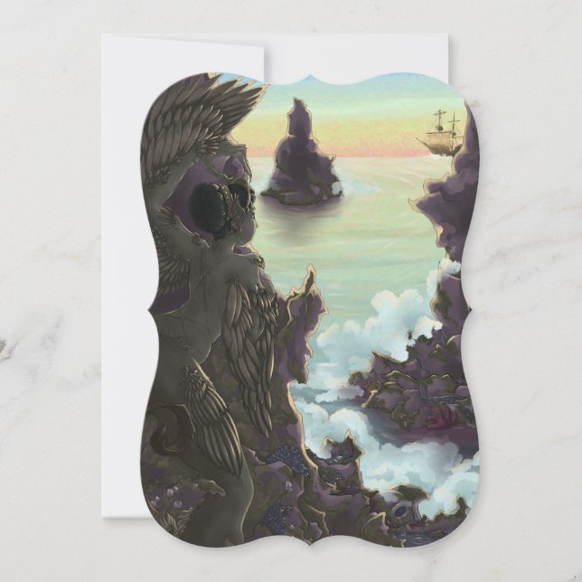 Cartão Siren Stones (Frente)