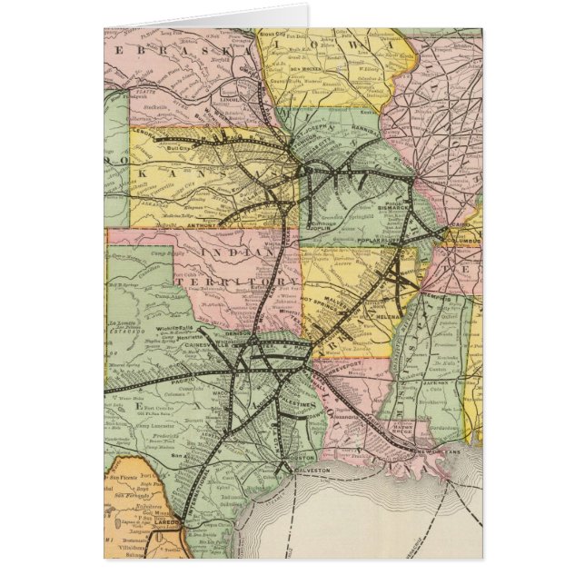 Cartão Sistema ferroviário sudoeste (Frente)