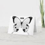 CARTÃO SISTER-HAPPY BIRTHDAY AND YOU LOOK FABULOUS<br><div class="desc">THIS BUTTERFLY IS BEAUTIFUL BUT I BET YOUR **SISTER** IS MORE SO! WISH HER A HAPPY BIRTHDAY WITH THIS CARD TODAY!</div>