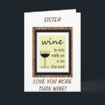 CARTÃO SISTER-I AM A WINNER FOR I HAVE YOU-HAPPY BIRTHDAY<br><div class="desc">DO YOU HAVE A SISTER YOU REALLY LOVE/AND DO YOU BOTH LOVE WINE??? THIS CARD WILL BE "PERFECT" TO SEND TO HER ON HER BIRTHDAY!!!!</div>