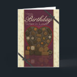 Cartão Sister in Law Birthday Card - Chocolates<br><div class="desc">Sister in Law Birthday Card - Chocolates</div>